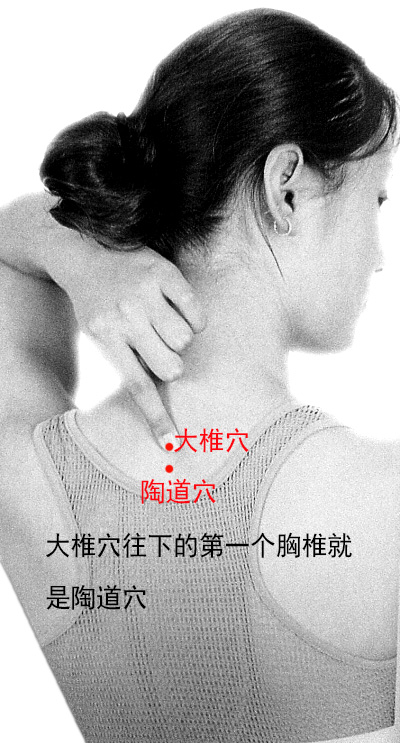 女性人体穴位图解大全【背面高清图下载】