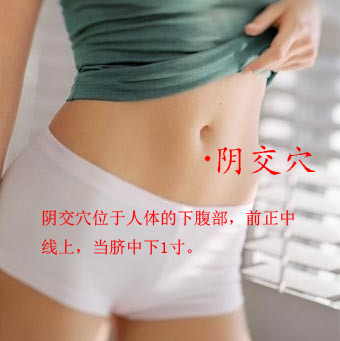 女性人体穴位图解大全【正面高清图下载】