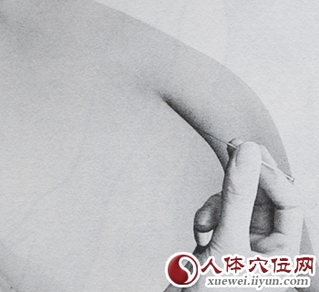 长强穴治摇头症、便秘