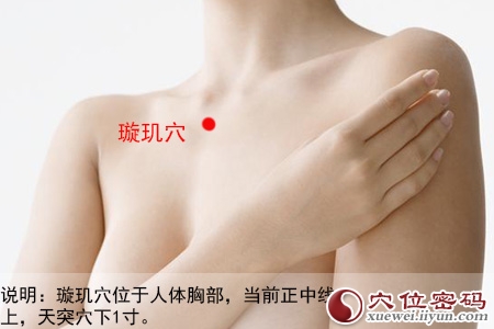 女性人体穴位图解大全【正面高清图下载】