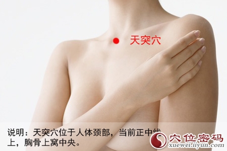 女性人体穴位图解大全【正面高清图下载】