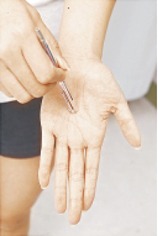 手厥阴心包经穴位图