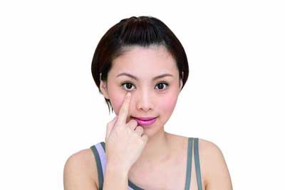 足阳明胃经穴位图